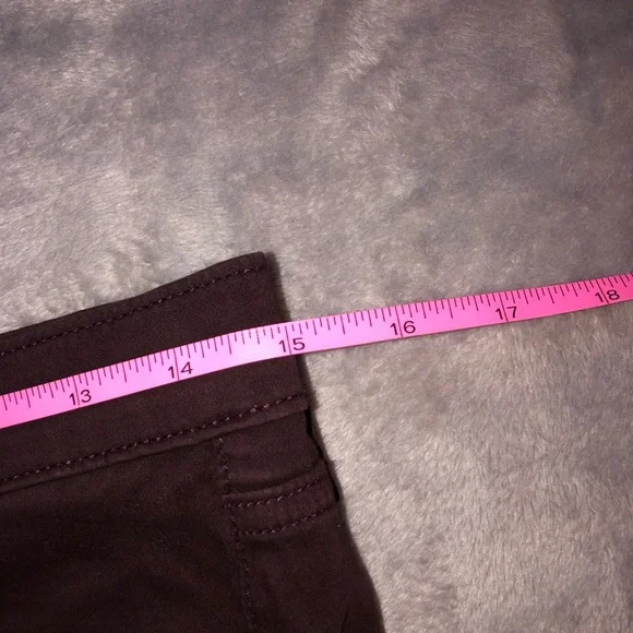 rag & bone Women's Mulberry/ Burgundy Skinny Jeans - Picture 12 of 15